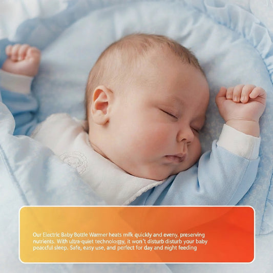 Ultimate 9-in-1 Portable Baby Bottle Warmer with LCD Display - Fast and Efficient Double Bottle Heating in White